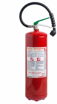 9 L. Foam Fire Extinguisher EN 3-7 - 21 A 183 B 40 F - Code 2209261- PED 2014/68/UE