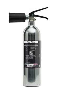 Dispositivo Antincendio Kg 2 Co2 In lega di alluminio AA6061 - 34 B - UNI EN 3-7 - Codice 23020-5
