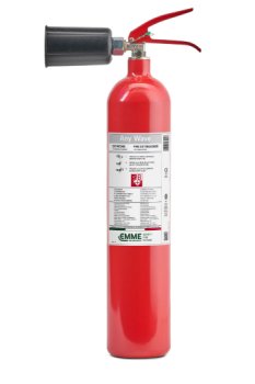 Estintore 2 kg Co2 - 34B  - Codice: 23020-74 - UNI EN 3-7