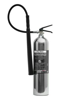 Dispositivo Antincendio Kg 5 Co2 In lega di alluminio AA6061 - 89 B - UNI EN 3-7 - Codice 23058-5