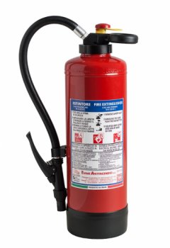 6 Kg Powder Fire Extinguisher- Code 24063-3- 34 A 233B C - UNI EN 3-7