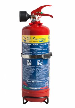 2 L. Foam Fire Extinguisher - 13 A 55B 25F- Code 27021 - MED 2014/90/UE