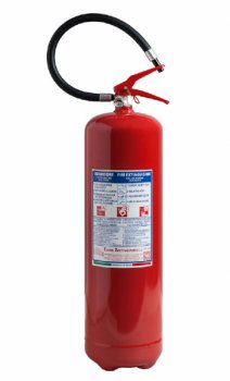 9 Kg Powder Fire Extinguisher - EN 3/7 - 2008 - Model 21095-5 - MED 2014/90/EU, S.O.L.A.S. - PED 2014/68/EU