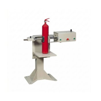 Morsa pneumatica per svitare e serrare la valvola di estintori ed impianti antincendio a spegnimento automatico