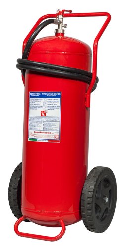 Estintore carrellato kg 100 polvere D EN 1866-1 - Classe di fuoco D - Codice 12119