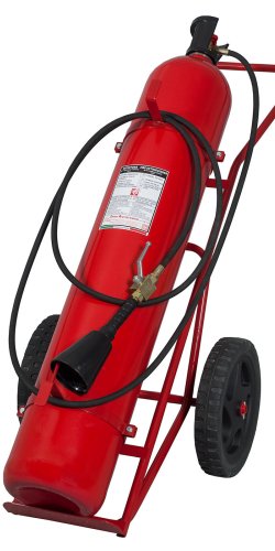 Estintore Carrellato kg 50 CO2 PED UNI EN 1866-1 - Modello 17504