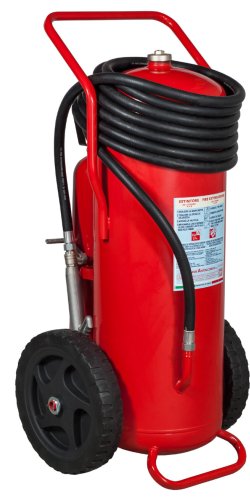 Estintore carrellato Litri 100 Schiuma pressurizzato al momento dell’uso con bombola esterna di CO2 - A IV B - Modello 19118-52 - UNI EN 1866-1