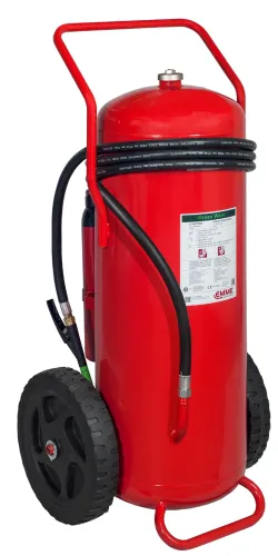 Estintore Carrellato 19118-701 - GW100P a Schiuma Senza Fluoro Green Wave da 100 Litri pressurizzato al momento dell'uso