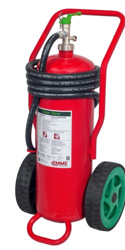 Estintore Carrellato a Schiuma Senza Fluoro "Green Wave" da 25 Litri - Modello 19258-400 - GW25P