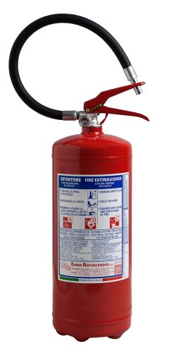 6 Kg Dry Powder Fire Extinguisher - 34 A 233 B C - EN 3-7 Code 21063-79