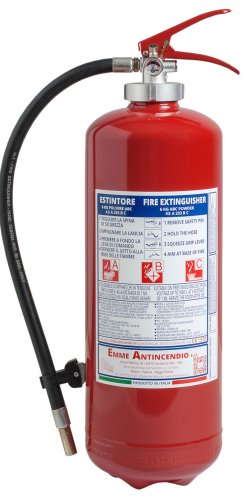 Estintore kg 6 Polvere - Codice 21064-40 - 43A 233BC - UNI EN 3-7
