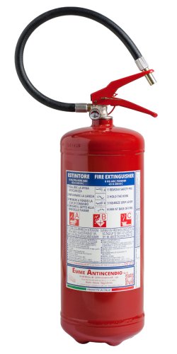 6 Kg Powder Fire Extinguisher- Code 21064-7- 43A 233B C- EN 3-7