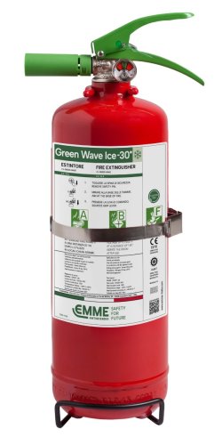 Estintore a schiuma senza fluoro Green Wave Ice -30° da 2 litri - 8A 34B 25F - Modello 22020-950 - GW2P-30