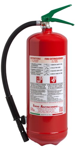 Estintore Portatile 6 L Schiuma 22062-4 - UNI EN 3-7