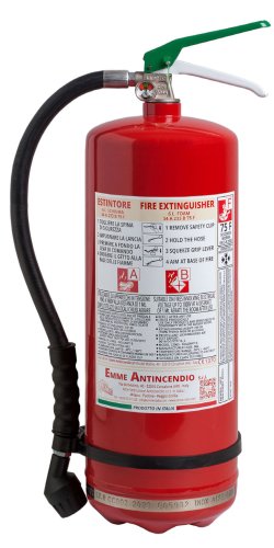 Estintore Litri 6 Schiuma - 34A 233B 75F - Codice 22063-31 - DOLOMITI 6 - EN 3/7