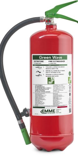 Brannslukker med fluorfri skum Green Wave på 6 liter – modell 22064-500 – GW6Plus