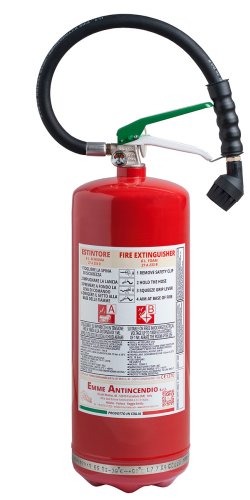 6L Foam Fire Extinguisher EN 3-7 - 27 A 233B PED 2014/68/EU Model 22066-31