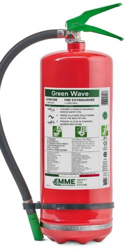 Brannslukker med fluorfri skum Green Wave på 6 liter – modell 22066-710 – GW6PX