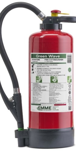 6 liters fluorfrie skumslukkeren "Green Wave" - Modell 32066-711 - GW6AI