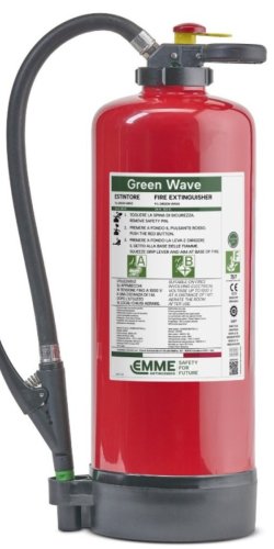 9 liters fluorfrie skumslukkeren "Green Wave" - Modell 32093-701 - GW9A