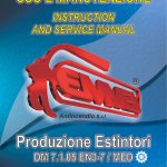 Libretto uso e Manutenzione - EMME ANTINCENDIO