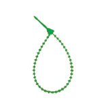 Sigillo Zigrinato per cartellino - colore verde- Lunghezza 150mm