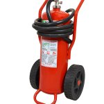 Extintor de incendios con ruedas kg 25 Polvo - AB IV - Piemonte 18201 