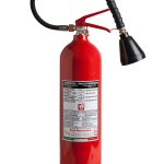 Estintore Co2 5 kg - 113B - 23052-1 - Emme 5  - EN 3/7-  Involucro in Alluminio