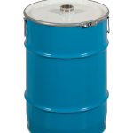 Serbatoio metallico per raccolta polvere