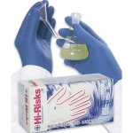 Guanto in lattice monouso hi-risks tg.l (8-8.5)