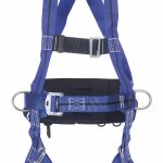 Imbracatura con 1 punto di atttacco dorsale con cintura