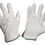 Guanto in pelle di bovino en 388-2133 tg. 10