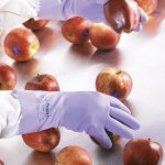 Guanto in lattice finedex colore viola tg.9