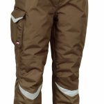 Pantalone imbottito frozen colore fango tg.60