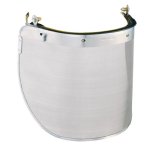 Supporto per elmetto schermo in alluminio teflonato