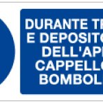 DURANTE TRASPORTO MUNIRE E DEPOSITO MUNIRE DELL' APPOSITO CAPPELLOTTO LE BOMBOLE PIENE RETTANGOLARE (1014)