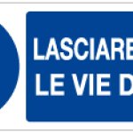 LASCIARE LIBERE LE VIE DI FUGA RETTANGOLARE (1036)