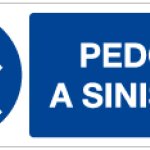 PEDONI A SINISTRA RETTANGOLARE (1049)