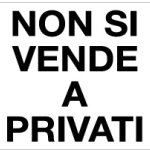 CARTELLO IN ALLUMINIO FORMATO MM 300X200 NON SI VENDE A PRIVATI (1311A)