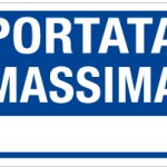 CARTELLO IN ALLUMINIO FORMATO MM 230X230 PORTATA MASSIMA (1313A)