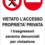 VIETATO L' ACCESO AGLI AUTOVEICOLI NON AUTORIZZATI RETTANGOLARE (1439)