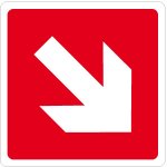 PITTOGRAMMA VERSO PRESIDI ANTINCENDIO IN BASSO DESTRA (1602)