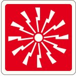 PITTOGRAMMA SIRENA ALLARME INCENDIO (1621)