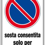 SOSTA CONSENTITA SOLO PER CARICO E SCARICO (1903)