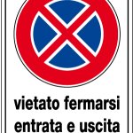 VIETATO FERMARSI ENTRATA E USCITA VEICOLI (1933)