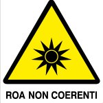 CARTELLO IN ALLUMINIO FORMATO MM 330X350 ROA NON COERENTI (220B)