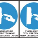 Foglio Distributore Formato Mm 250x80 Da 4 Et Obblig Togliere Tens Prima Lav