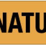 ETICHETTA AUTOADESIVA FORMATO MM 330X70 GAS NATURALE (2424)