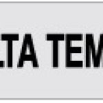 ETICHETTA AUTOADESIVA FORMATO MM 330X70 VALORE ALTA TEMPERATURA (2474)