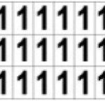 (NUMERO SINGOLO) 60 PZ (26031TN)